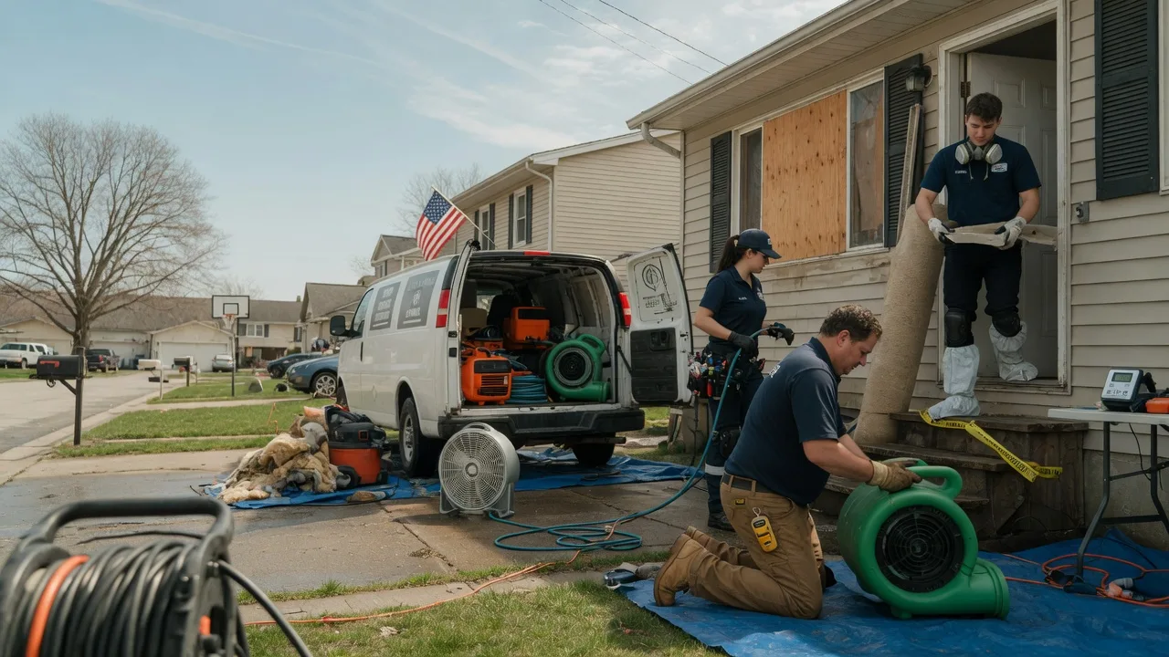 Water Damage Restoration in Deerfield, IL near me